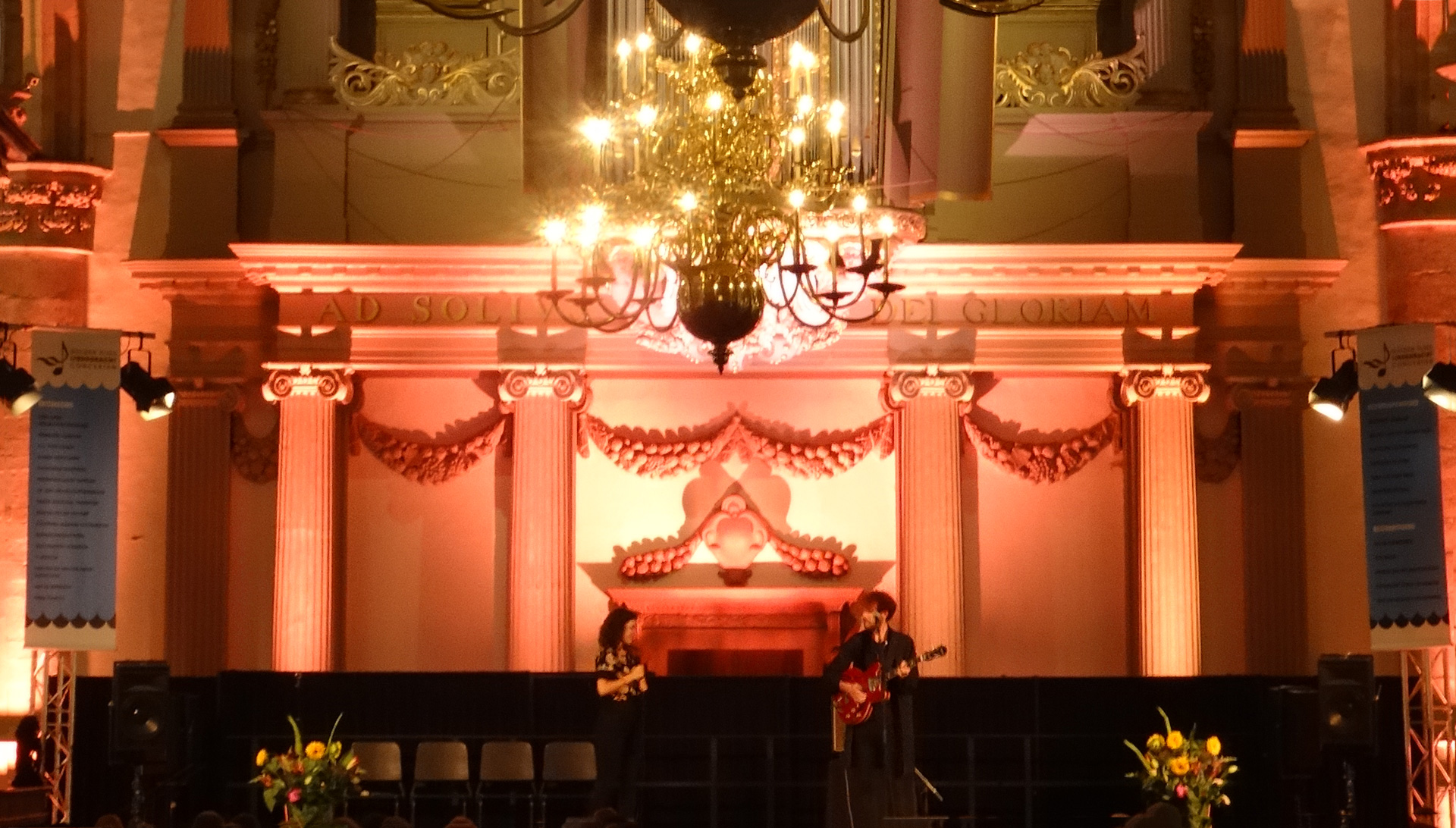 Nora Fischer en Marnix Dorrestein (HUSH) - Foto: Jaap 't Hooft